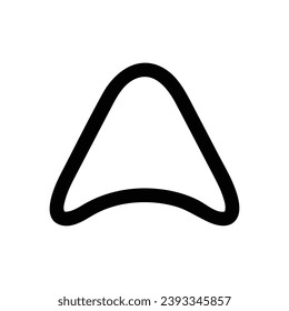 mouse cursor icon isolated on white background. Pointer cursor icon. Computer web arrows. clicking pointer. cursor selecting. vector illustration. mouse pointer element design.