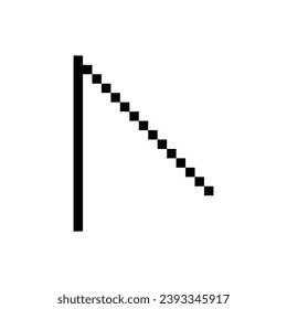 mouse cursor icon isolated on white background. Pointer cursor icon. Computer web arrows. clicking pointer. cursor selecting. vector illustration. mouse pointer element design.