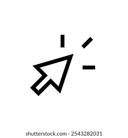 mouse cursor icon vector eps