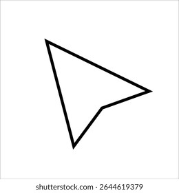 Mouse cursor icons in various styles with click, tap, and pointer symbols. Black and outline vector arrows for interface, web, UI interaction, navigation, and digital design.