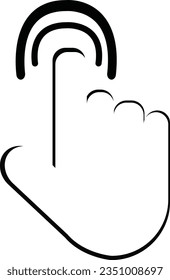 Mouse Cursor Icons - Vector stock. Hand clicking icon. Finger cursor vector .vector click hand cursor labels