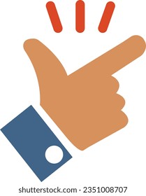 Mouse Cursor Icons - Vector stock. Hand clicking icon. Finger cursor vector .vector click hand cursor labels