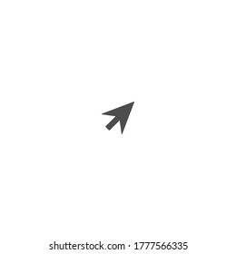 Mouse cursor, pointer icon logo vector template