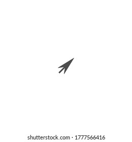 Mouse cursor, pointer icon logo vector template