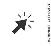 Mouse cursor pointer logo design 