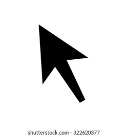 Mouse cursor sign icon. Mouse pointer symbol