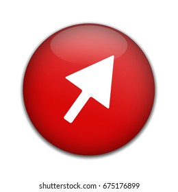 Mouse cursor sign icon. Pointer symbol