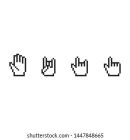 mouse cursor symbol - arrow click pointer illustration isolated