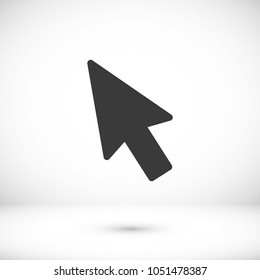 Mouse cursor vector icon, arrow icon, pointer