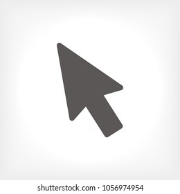 Mouse cursor vector icon, arrow icon, pointer