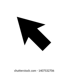Mouse cursor vector icon, arrow icon, pointer