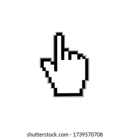 Mouse cursor vector icon for eps 10