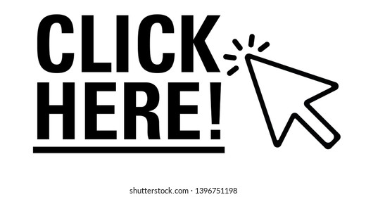Mouse cursor vector icons set.