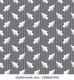 mouse cursors seamless pattern background