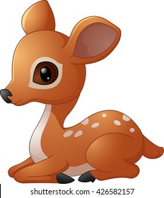Mouse Deer cartoon illustration