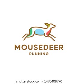 Mouse Deer Logo Design Template Inspiration - Vector