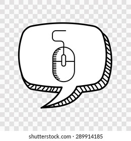 mouse design, vector illustration eps10 graphic 
