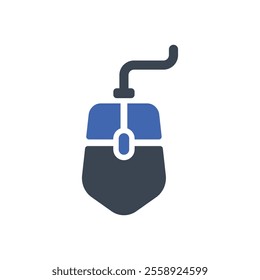 Mouse device icon, Vector graphics