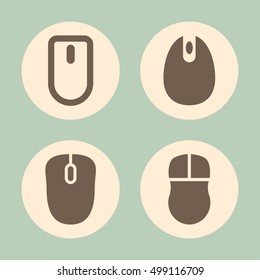 Mouse device vector object