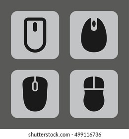 Mouse device vector object