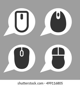 Mouse device vector object