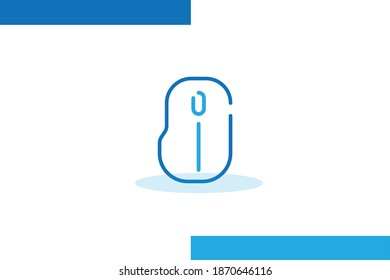 Mouse, Devices flat line icons set vector illustrations. Computer Accessories Outline minimal signs for electronic store. Pixel perfect