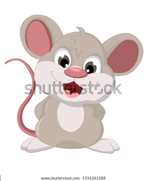 Mouse Drawn Illustrator Stock Vector Royalty Free