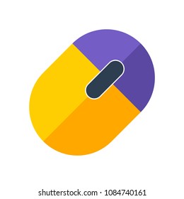 Mouse Flat Icon Vector EPS