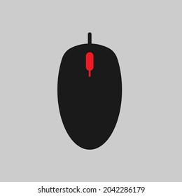 Ilustración del logotipo del icono del gadget del ratón
