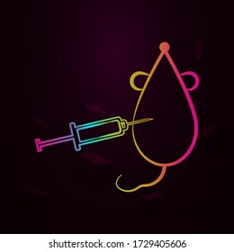 Mouse, Genetic engineering nolan icon Simple thin line, outline vector of Biology icons for ui and ux, website or mobile application