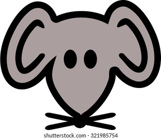 Mouse head icon
