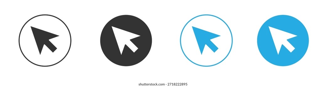 Icono del ratón para el App y el Diseño web. Ilustración de elemento simple.