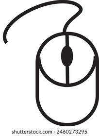 mouse icon art eps 10