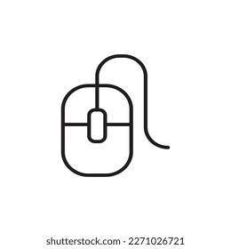 mouse icon black and white
