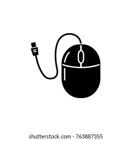 mouse icon black and white