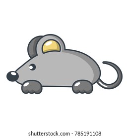 Mouse icon. Cartoon illustration of mouse vector icon for web