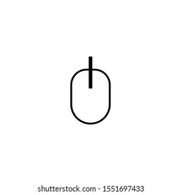 Mouse icon. Click symbol. Logo design element 