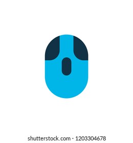 Mouse icon colored symbol. Premium quality isolated scrolling element in trendy style.