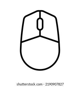 Mouse Icon. computer mouse sign. vector illustration