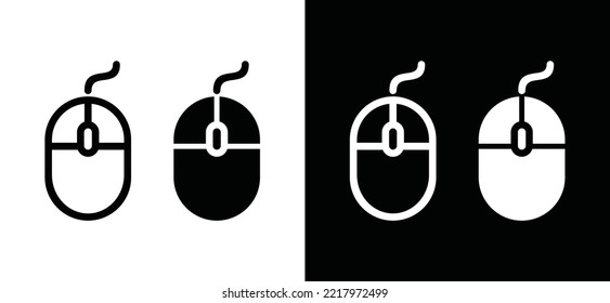 Mouse icon. Computer mouse icon vector. Cursor symbol illustration for web or mobile app