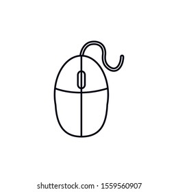 mouse icon design, Digital technology communication social media internet web and wireless theme Vector illustration