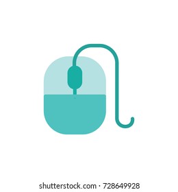 Mouse icon design illustration vector flat
