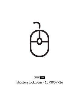 Mouse icon, design inspiration vector template for interface and any purpose