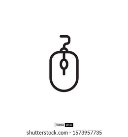 Mouse icon, design inspiration vector template for interface and any purpose