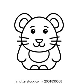 Mouse icon. Icon design. Template elements