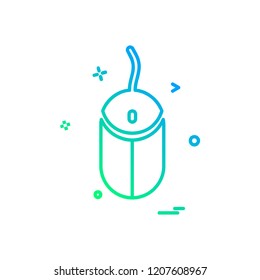 Mouse icon design vector