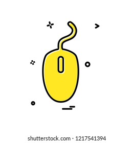 Mouse icon design vector