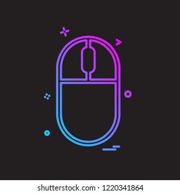Mouse icon design vector