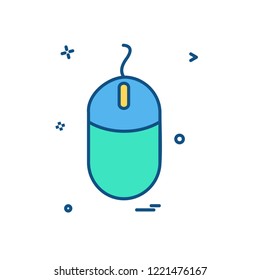Mouse icon design vector