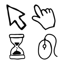 mouse icon design, vector illustration eps10 graphic 